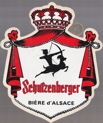 Autocollant bière - autocollant.,