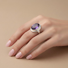 Bague en argent 925 avec