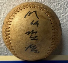 Ballon dédicacé Sadaharu Oh