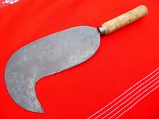 belle serpe  marquée BRET outil ancien FORESTIER JARDINIER