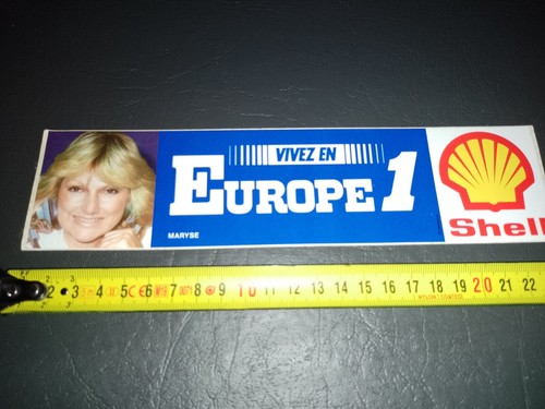Autocollant europe radio - autocollant,