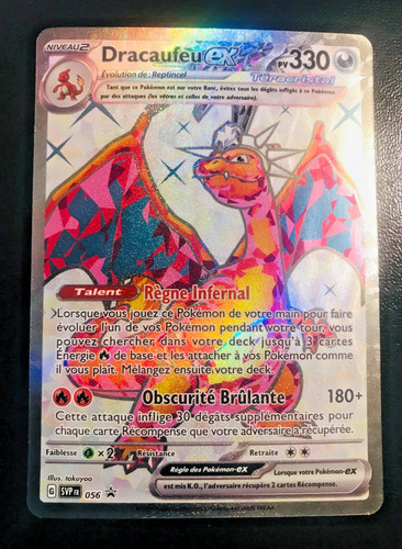 Carte pokemon dracaufeu - dracaufeu, ex