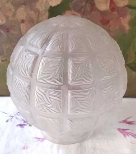 Ancien globe verre - en,