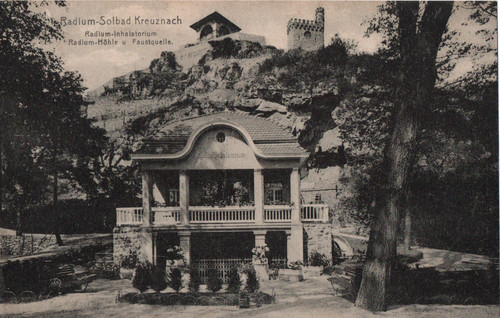 Carte postale radium solbad - postale, radium-solbad