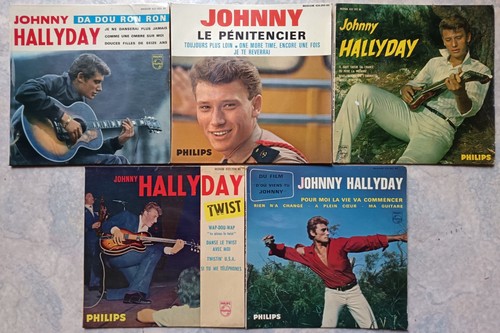 Johnny hallyday lot 5 - de,