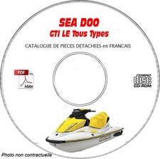 GTI LE - Catalogue Pieces CDROM SEA-DOO FR Support - CD-ROM - DVD-ROM