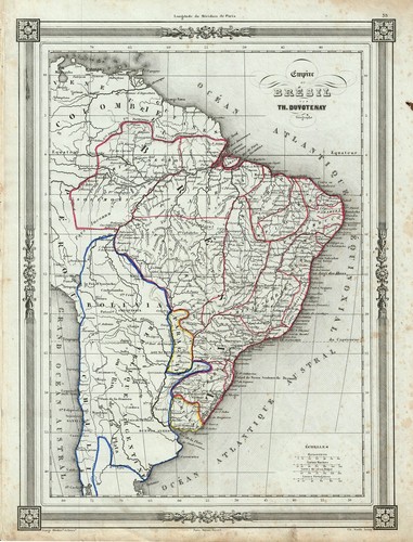 1852 duvotenay map the - map, of