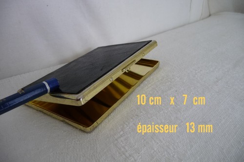 Etui cigarettes métal - etui, doré