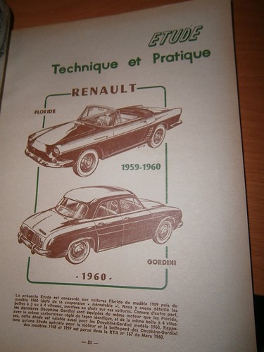 Renault floride gordini - floride,