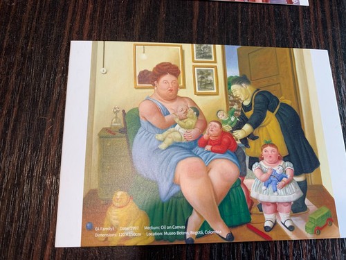 Carte postale 14x10 peintre - carte,