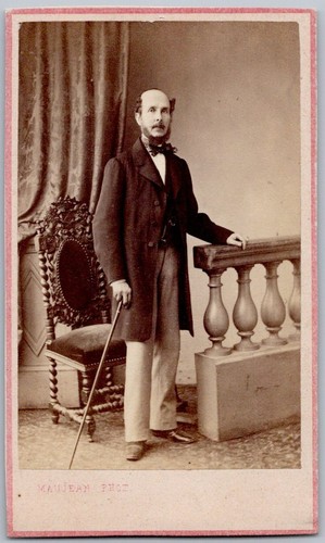Cdv 1870 vicomte mentque - 1870, de