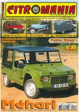 CITROMANIA N°35 MEHARI CITROEN B14 AX 2CV