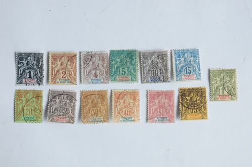Série timbres saint pierre - pierre, et