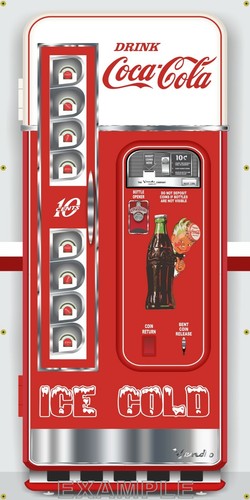 Coca cola vintage vending - coca,