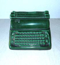 ANCIENNE TIRELIRE A CASSER MACHINE A ECRIRE MODELE n°8716:FAIENCE SAINT CLEMENT