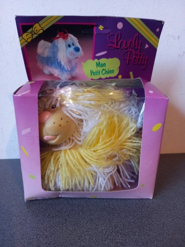 Vintage poupée peluche pouet - vintage,