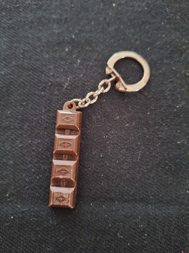 Porte clés vintage - vintage, chocolat