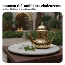 Théière Arabe En Acier