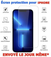VERRE TREMPE POUR IPHONE VITRE