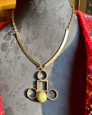 collier moderniste - vintage
