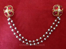 Double Broche chaînée