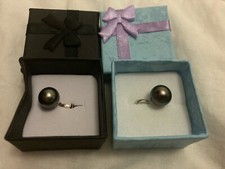 Pendentifs véritables perles de Tahiti