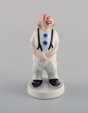 Figurine en porcelaine Bing & Grøndahl. Clown. Numéro de modèle 2508.