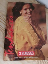 3 SUISSES, tendances 50 modèles printemps-été 1992 à tricoter + explications