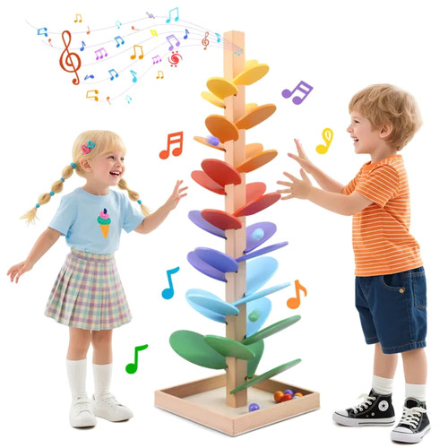 Arbre sonore piste billes - piste,