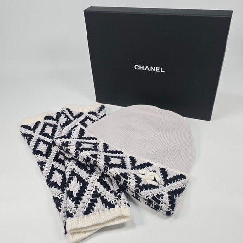 Chanel bonnet cachemire - chanel,