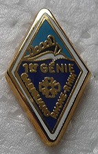 PIN'S MILITAIRE DU 1 REGIMENT