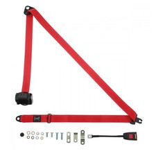 Avant Automatique Siège Ceinture Pour Ford Zodiac Mk4 Estate 1966-1971 Rouge