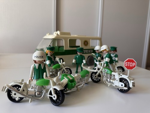 Lot playmobil police - police, vintage