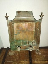 Radiateur electric lampe Publicitaire en cuivre Art Déco Calandre ARCHER SYSTEM