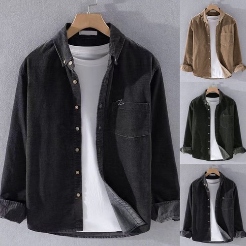 Blouse veste velours côtelé