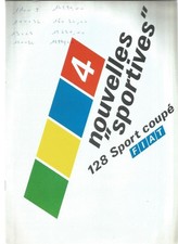 CATALOGUE  - FIAT 128 SPORT