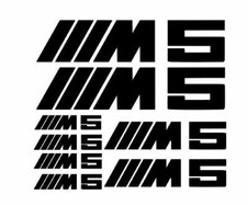 8 STICKERS BMW M5 / SPORT /MOTORSPORT  