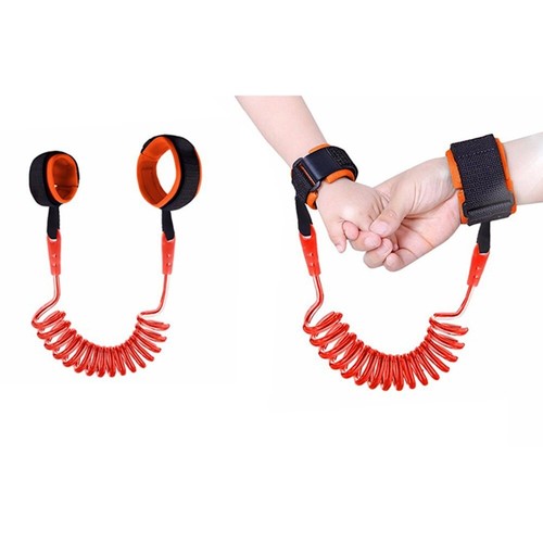 Laisse enfant orange bracelet - laisse,
