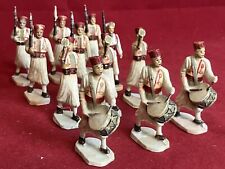 LOT 12 FIGURINE JIM DÉFILE MILITAIRE TIRAILLEUR ALGÉRIE MUSICIEN SOLDAT