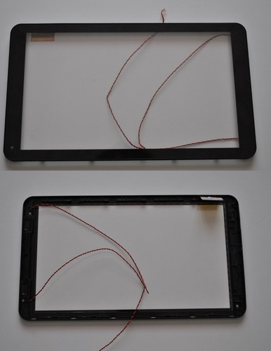 Vitre tactile avec - vitre,