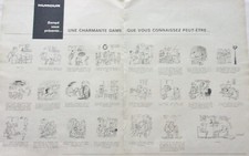 dessin presse par   SEMPE   charmante dame   ANNEE 1961   M1023