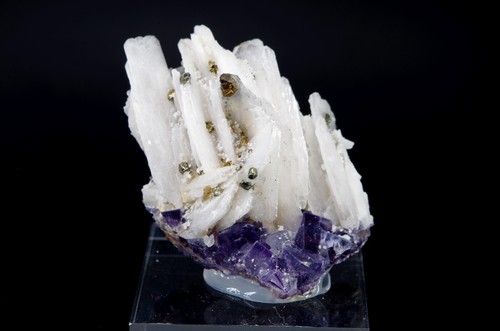 Fluorite baryte - fluorite,,