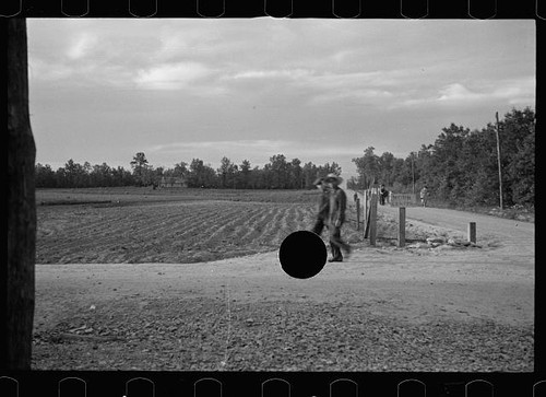 Photo 1930s rural farm road - farm,