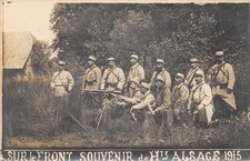 CPA MILITARIA / CARTE PHOTO /
