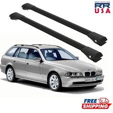 Barres transversales de galerie de toit pour BMW Série 5 Touring E39 1996-200...