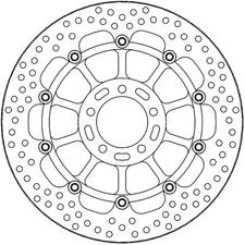 Disque de frein flottant