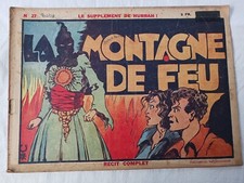 HURRAH RECIT COMPLET SUPPLEMENT N°27 MONTAGNE DE FEU  BD