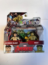 Figurines Mini Marvel Minimates Avengers Série Ulysses Klaue & The Hulk
