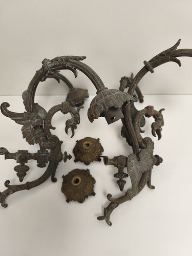 Paire appliques bougeoirs - d'appliques,