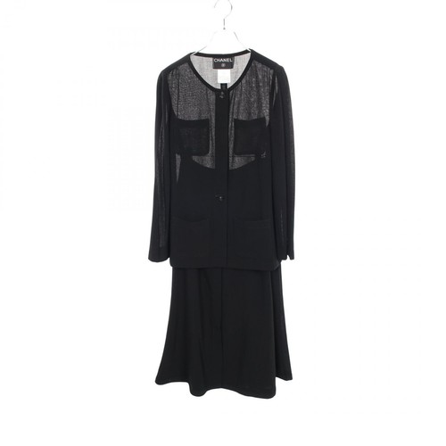 Ensemble jupe veste - sans, col